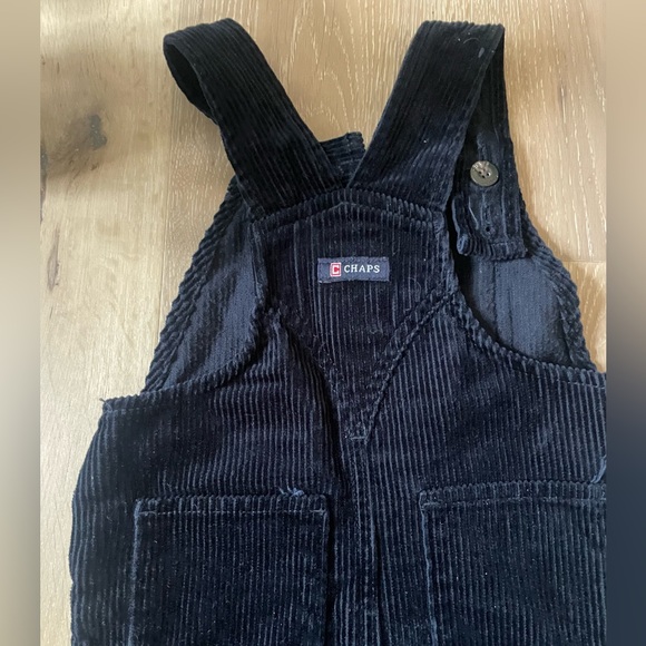 Chaps corduroy overall 12mos - Picture 4 of 5